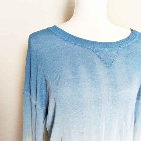 Pimkie Blue Colorblock Tunic Top Size Medium - Picture 5 of 9